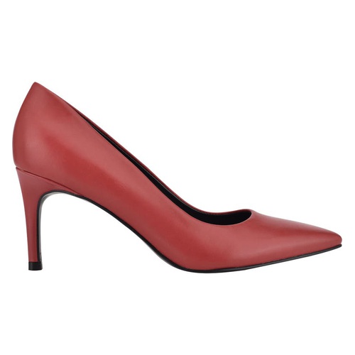  Calvin Klein Callia Pump_DARK RED LEATHER