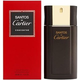 CARTIER Santos De For Men Concentrate Edt Spray 3.3 Oz (Packaging May Vary), Multi