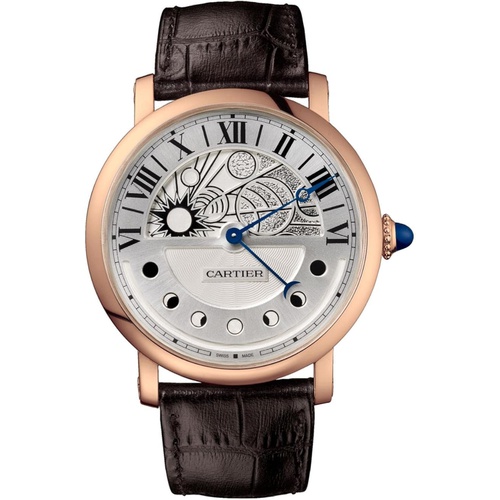  Cartier Rotonde De Cartier Mechanical(Automatic) Silver Dial Watch W1556243 (Pre-Owned)