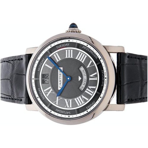  Cartier Rotonde De Cartier Mechanical(Automatic) Grey Dial Watch WHRO0003 (Pre-Owned)