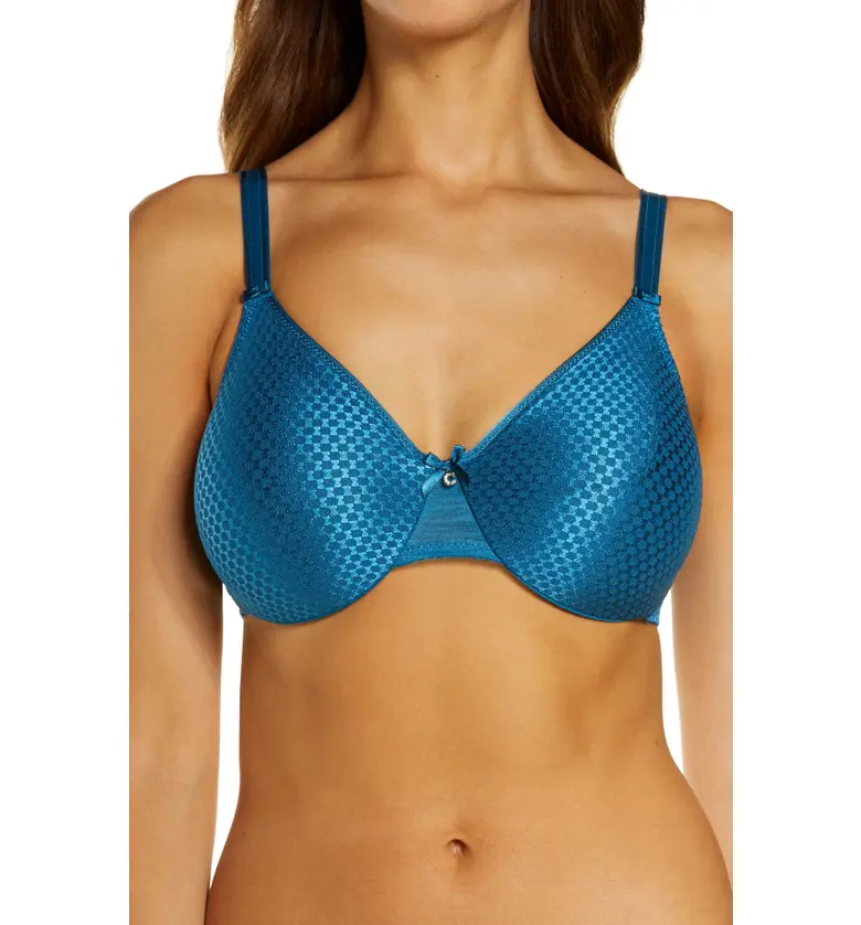 Chantelle Lingerie C Magnifique Nouveau Full Coverage Underwire Bra_MYRTLE BLUE