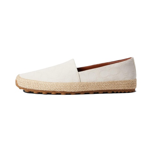 코치 COACH Signature Canvas Espadrille