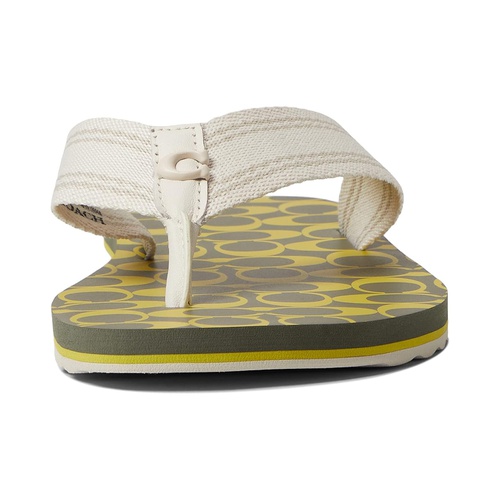 코치 COACH Signature Webbing Flip-Flop