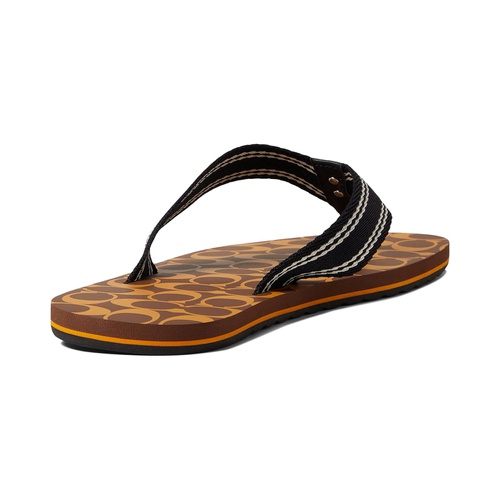 코치 COACH Signature Webbing Flip-Flop