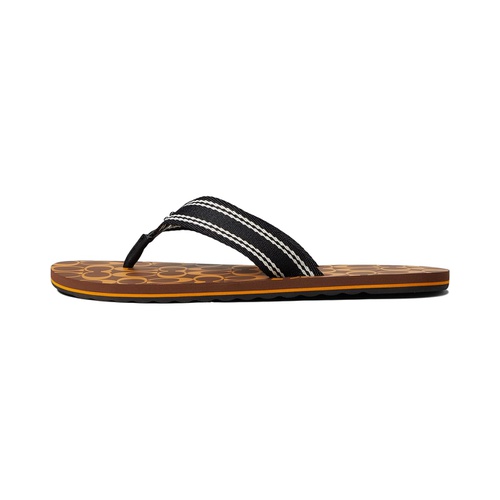 코치 COACH Signature Webbing Flip-Flop