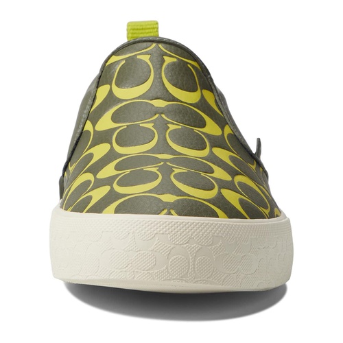 코치 COACH Printed Pebble Slip-On Skate