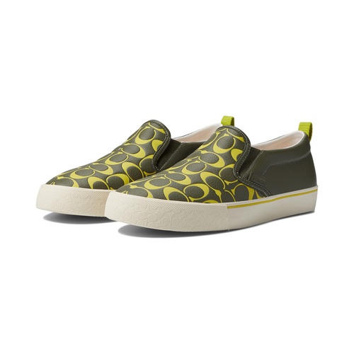 코치 COACH Printed Pebble Slip-On Skate