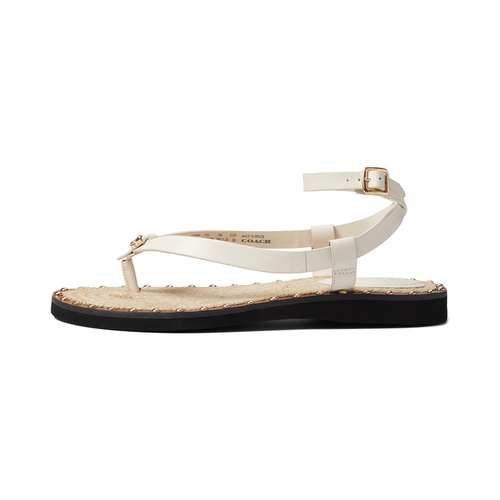 코치 COACH Gracey Leather Sandal