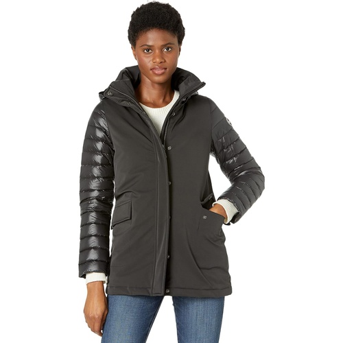  COLMAR Super Light Polyamide Fabric Medium Long Jacket with Hood