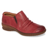 Comfortiva Florian Flat_WINE RED LEATHER