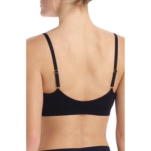  Commando Minimalist V-Neck Bralette_BLACK