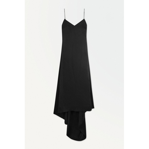 COS THE V-NECK LINEN MAXI DRESS