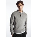 PURE CASHMERE POLO SHIRT