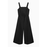 BOW-BACK WIDE-LEG JUMPSUIT