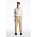 STRAIGHT-LEG TWILL CHINOS