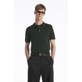 KNITTED SILK POLO SHIRT