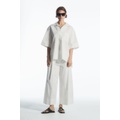 ELASTICATED PLEATED CULOTTES