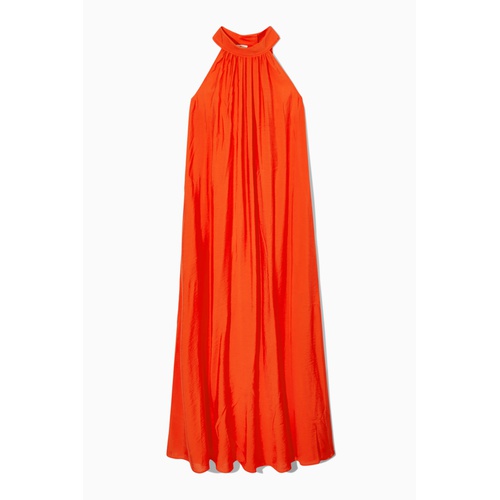 COS HALTERNECK MAXI DRESS