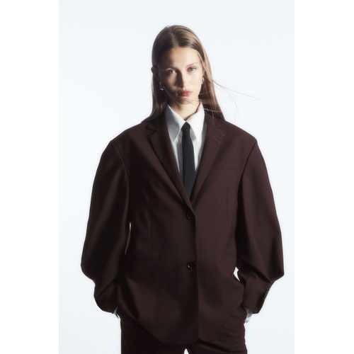 COS ROUNDED WOOL BLAZER