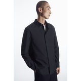 TOPSTITCHED POPLIN SHIRT