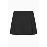 SHELL-PANEL A-LINE MINI SKIRT