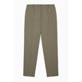 HIGH-WAISTED WOOL-BLEND TROUSERS