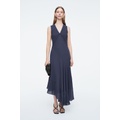 FLOATY ASYMMETRIC MIDI DRESS