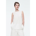 TWIST-BACK SLEEVELESS TOP