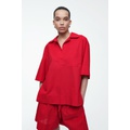 SHORT-SLEEVED RESORT SHIRT
