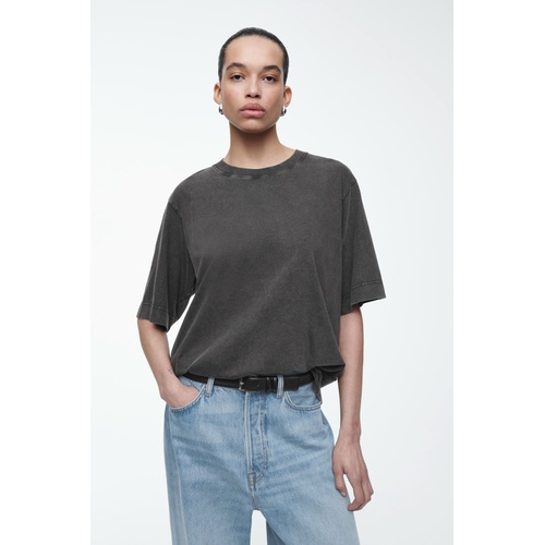 COS OVERSIZED GARMENT-DYED T-SHIRT