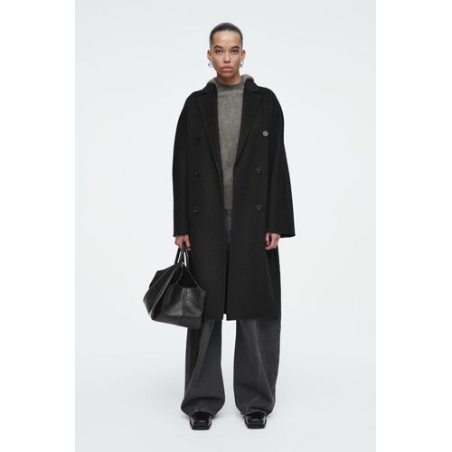 COS OVERSIZED DOUBLE-BREASTED WOOL COAT