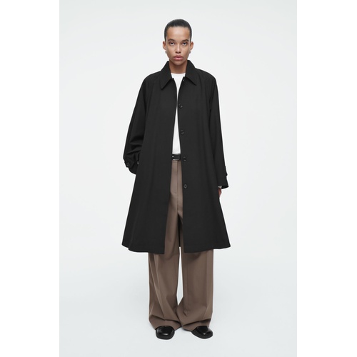 COS VOLUMINOUS SWING TRENCH COAT