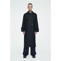 HOODED WOOL DUFFLE COAT