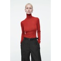 MERINO WOOL TURTLENECK TOP