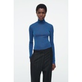 MERINO WOOL TURTLENECK TOP