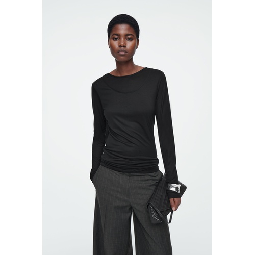 COS LAYERED LONG-SLEEVED TOP