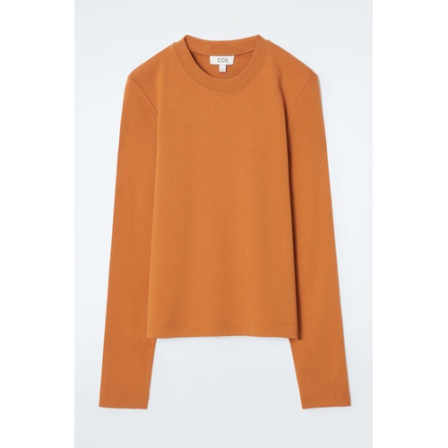 COS CLEAN CUT REGULAR LONG-SLEEVED T-SHIRT