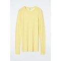 CREW-NECK MERINO WOOL TOP