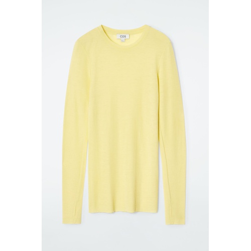 COS CREW-NECK MERINO WOOL TOP