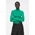 MERINO WOOL TURTLENECK TOP