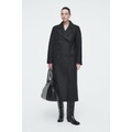 LONGLINE WOOL PEA COAT