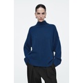 PURE CASHMERE TURTLENECK SWEATER