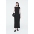 CORSET-DETAIL MAXI DRESS