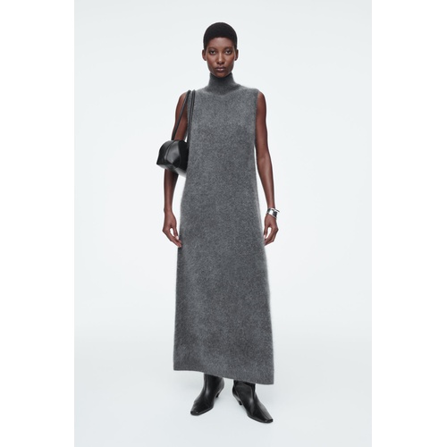 COS BRUSHED-CASHMERE MAXI DRESS