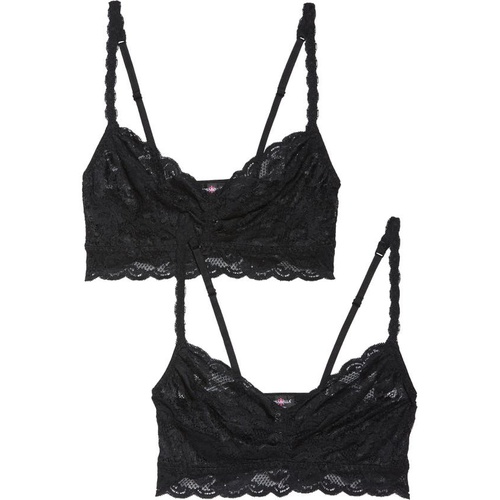  Cosabella Never Say Never Sweetie 2-Pack Bralettes_Black