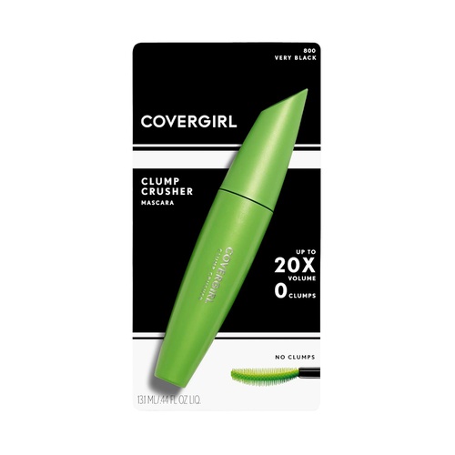  Covergirl Clump Crusher Mascara, Very Black, 0.44 Fl Oz (Pack of 1)