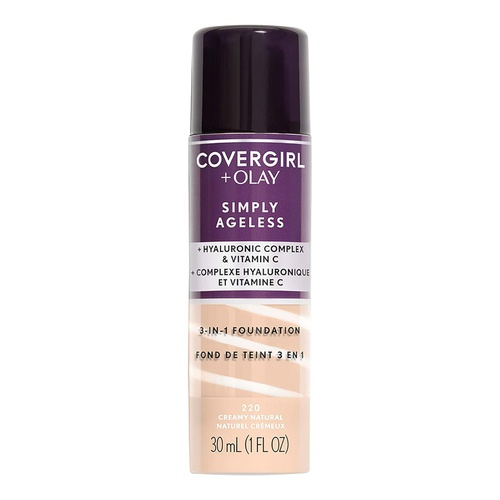  Covergirl & Olay Simply Ageless 3-in-1 Liquid Foundation, Classic Ivory