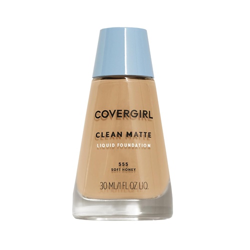  COVERGIRL Clean Matte Liquid Foundation Classic Ivory, 1 oz (packaging may vary)
