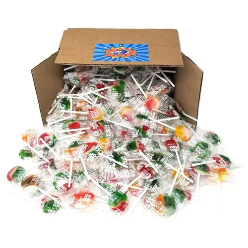  CRAZYOUTLET Easter Tiger Pops, Assorted Fruit Flavor Lollipops Hard Candy Bulk, 2 Lbs