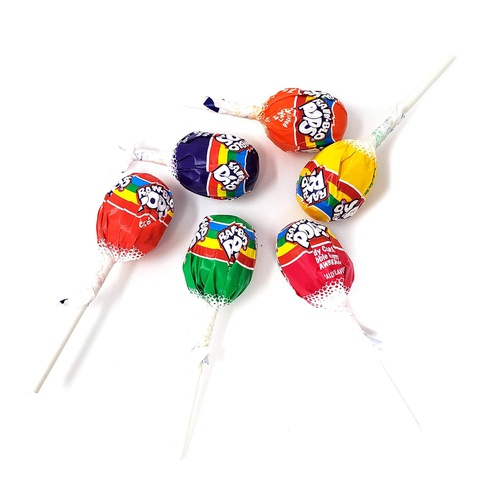  CRAZYOUTLET Easter Rainblo Lollipops Suckers Hard Candy, Assorted Fruit Flavors Mix, Bulk Pack 2 Lbs